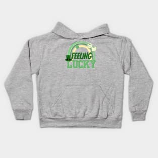 St Patricks Day Feeling Lucky Kids Hoodie